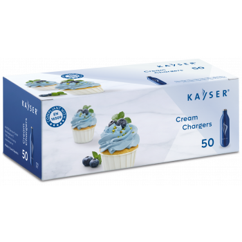 Капсули (балончики) для вершків «Kayser», 7,5 г N2O (50шт)