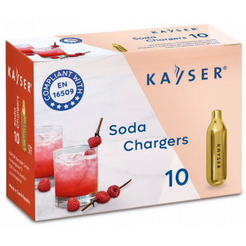 Капсули (балончики) для содової "Kayser", 7,5 г CO2 (10шт)